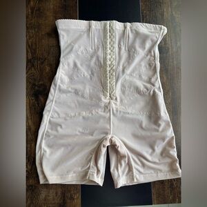 High-Waisted Nude Shapewear Shorts